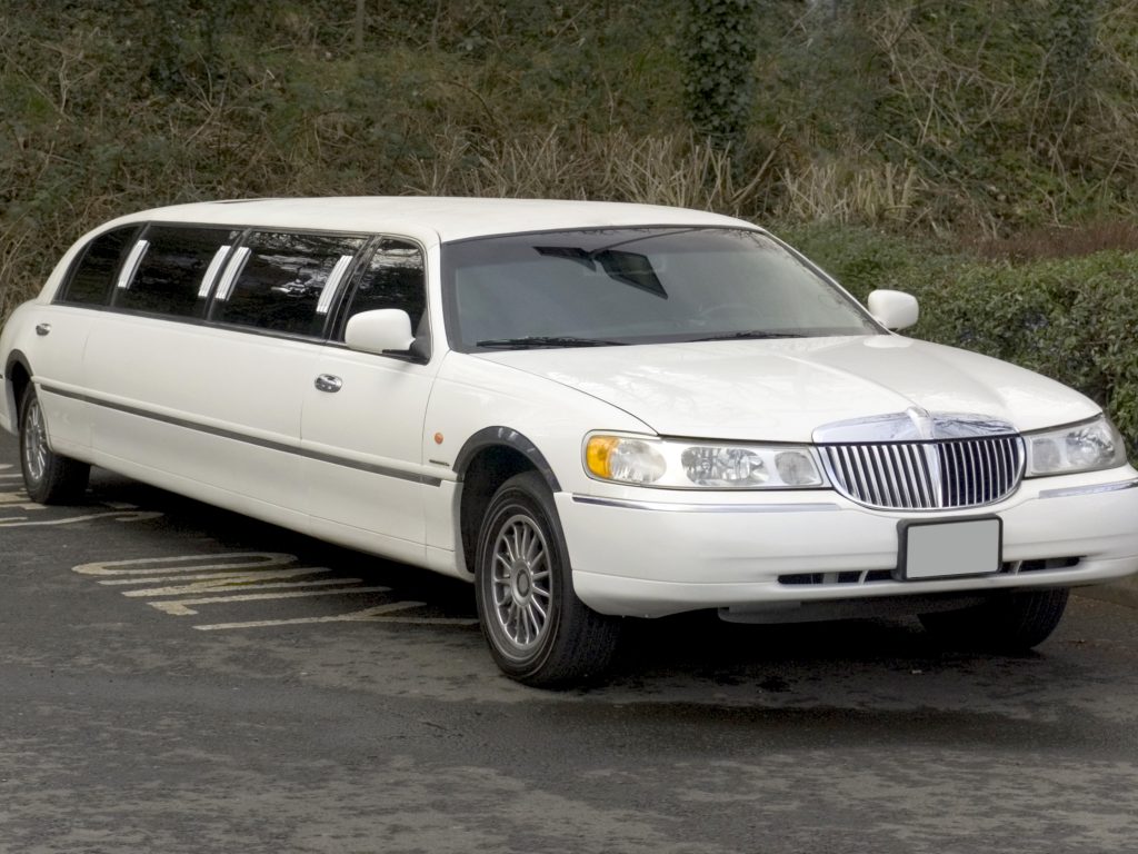stretch limo limousine big car vehicle